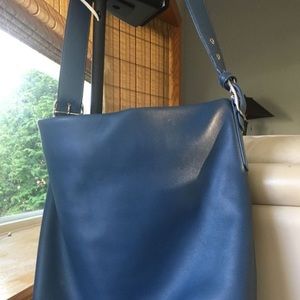 Coach Leather Bucket Bag